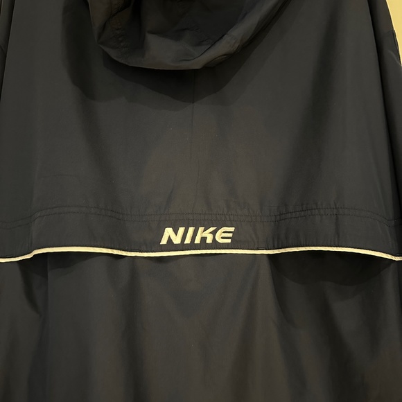 Nike Half Zip Running Jacket with Hood, Size L, Navy - Picture 9 of 10